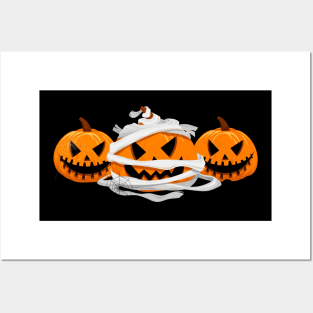 Scary Pumpkins Posters and Art